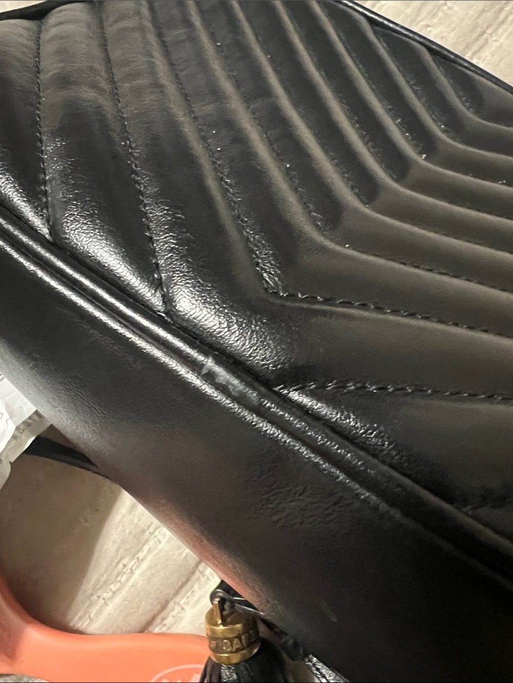 YSL LOU CAMERA BAG IN QUILTED LEATHER BLACK - Picture 9 of 9